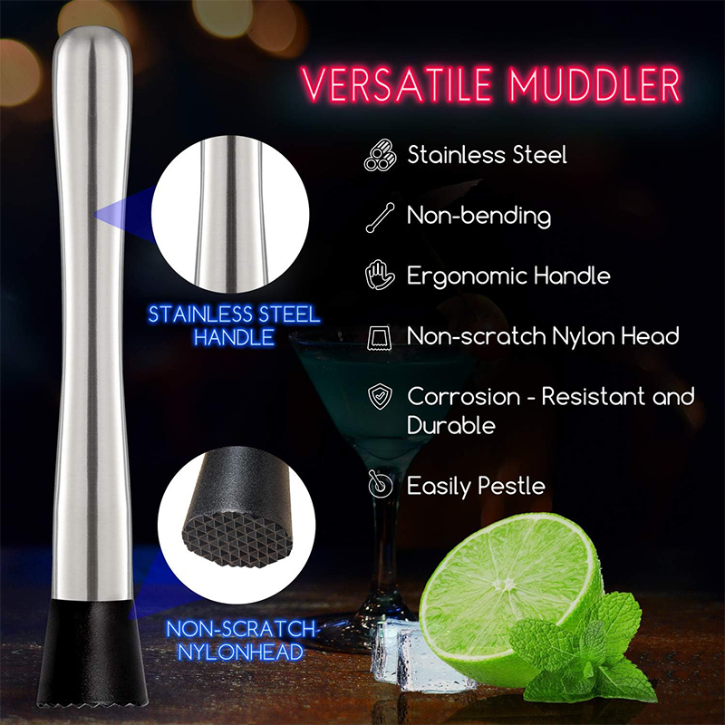 LMETJMA 10 Inch Stainless Stee - Bitters Bottle Set ulasan dan harga