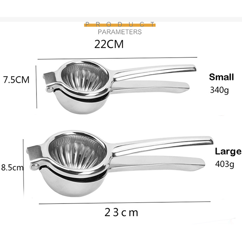 Manual Stainless Steel Lemon S - Citrus Juicer Bar ulasan dan harga